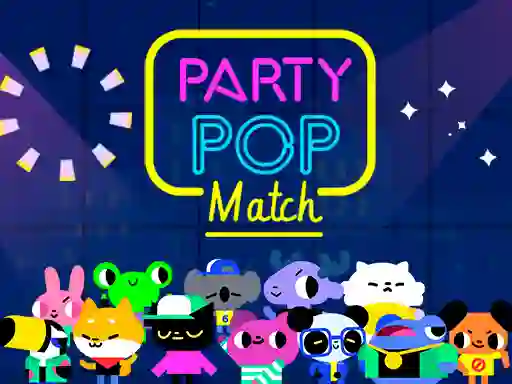 Mäng Party Pop Match Internetis