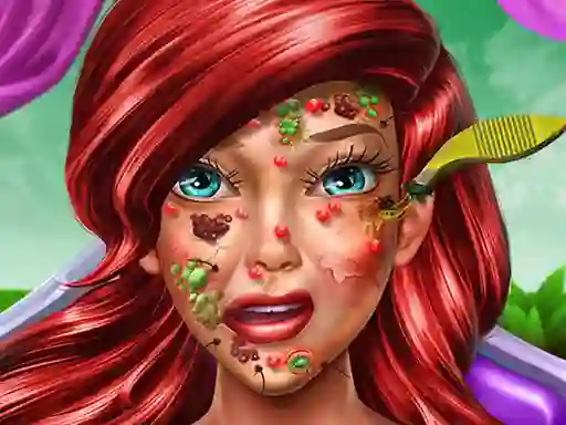 Mäng Princess Mermaid Skin Doctor Internetis