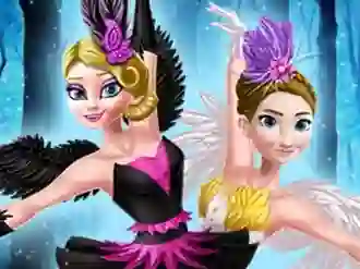 Mäng Ellie and Annie Black Swan and White Swan Internetis