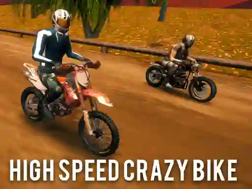 Mäng High Speed Crazy Bike Internetis