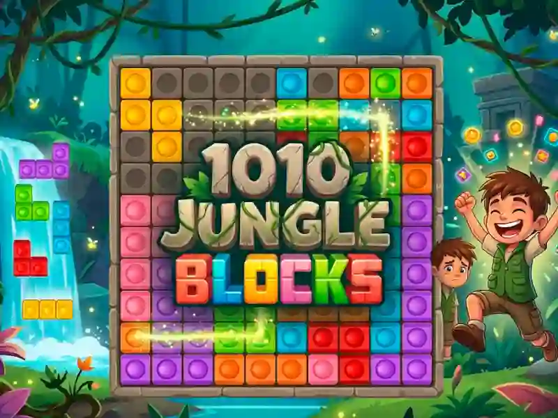 Mäng 1010 Jungle Blocks Internetis