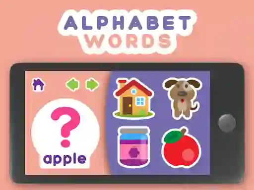 Mäng Alphabet Words Internetis