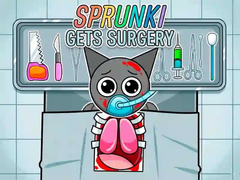 Mäng Sprunki Gets Surgery Internetis