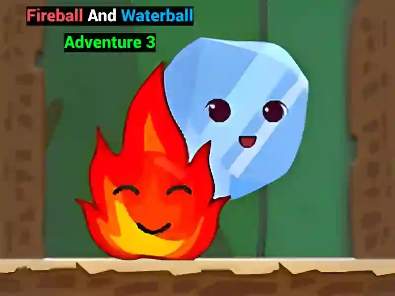 Mäng Fireball And Waterball Adventure 3 Internetis