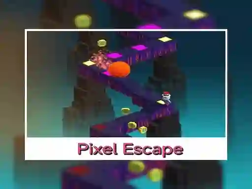 Mäng Pixel Escape Internetis