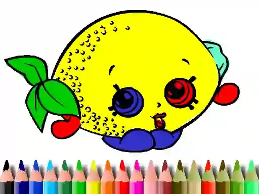 Mäng Back To School: Fruits Coloring Book Internetis
