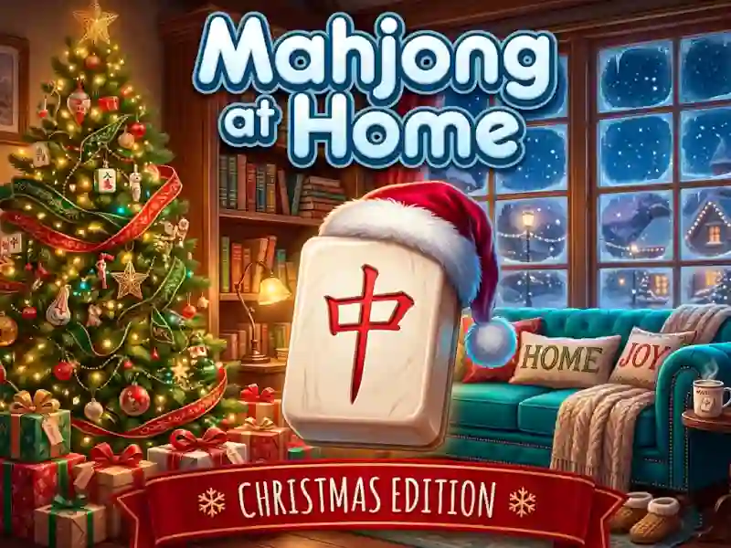 Mäng Mahjong At Home Xmas Edition Internetis