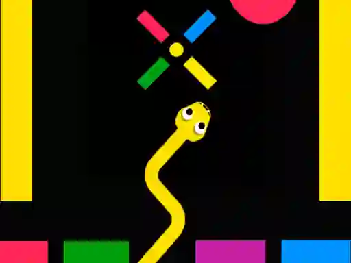 Mäng Color Slither Snake Internetis
