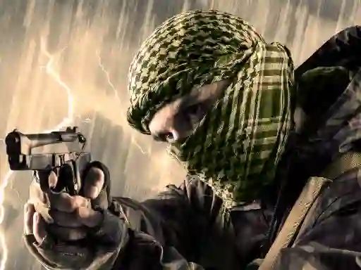 Mäng Terrorist Shootout Internetis