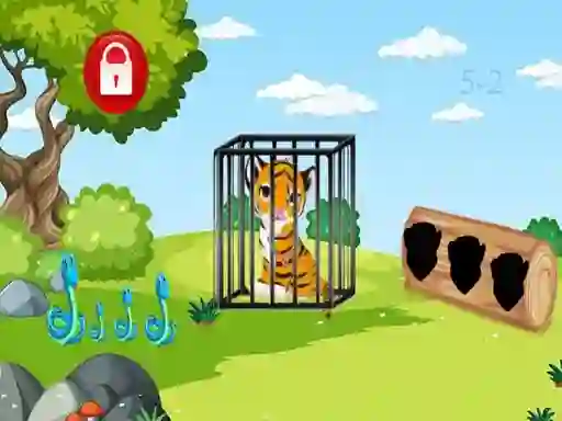 Mäng Rescue the Tiger Cub Internetis