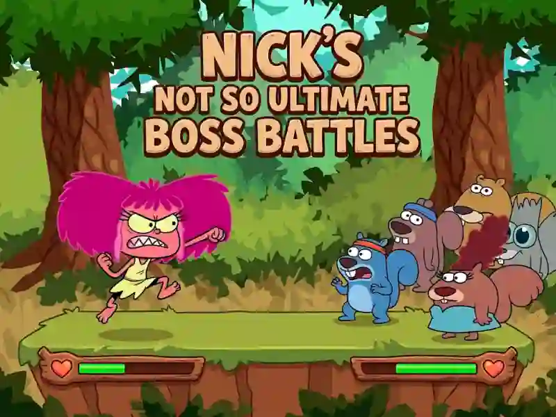 Mäng Nick's Not so Ultimate Boss Battles Internetis