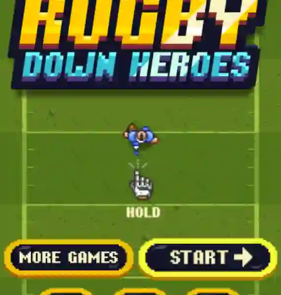 Mäng Rugby Down Heroes Internetis