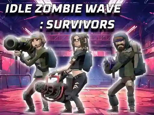 Mäng Idle Zombie Wave: survivors Internetis