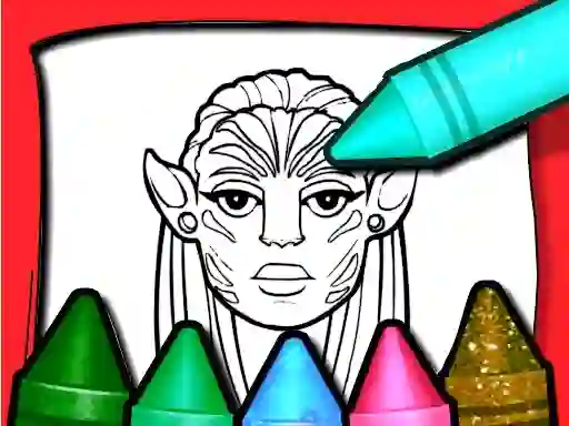 Mäng Avatar Coloring Book Internetis