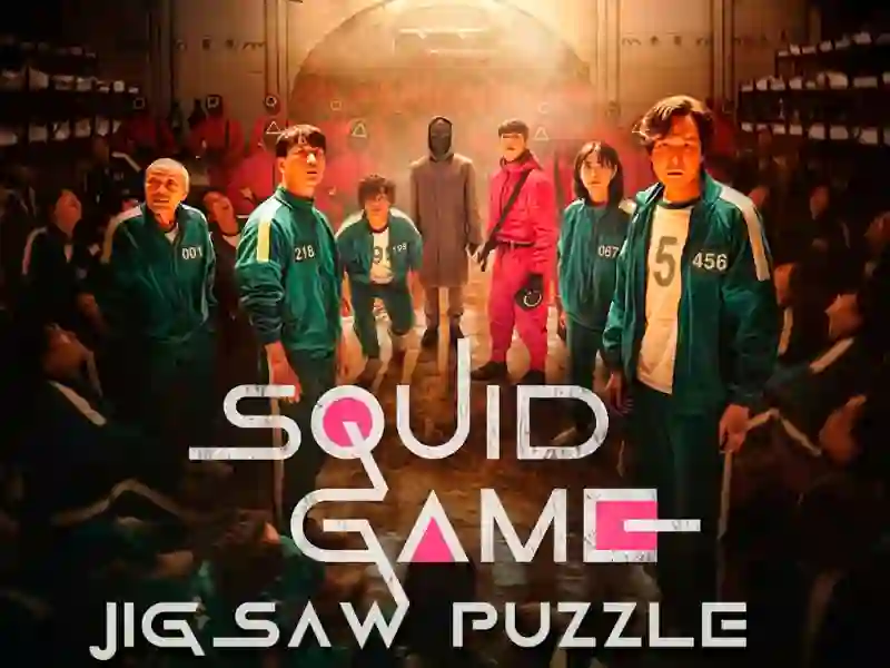 Mäng Squid Game Jigsaw Game Internetis