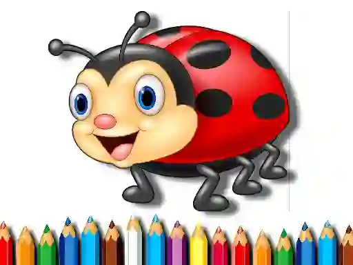 Mäng Ladybug Coloring Book Internetis
