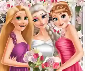 Mäng Eliza and princesses wedding Internetis