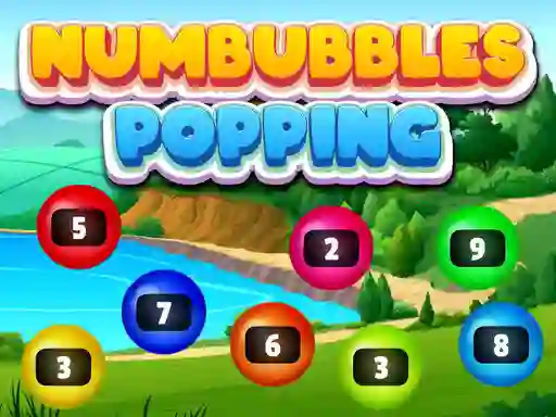 Mäng Numbubbles Popping Internetis