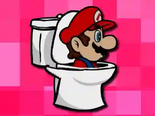 Mäng Skibidi Toilet Geometry Rash Internetis