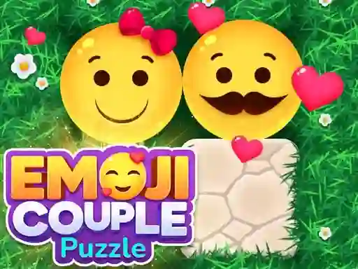 Mäng Emoji Couple Puzzle Internetis