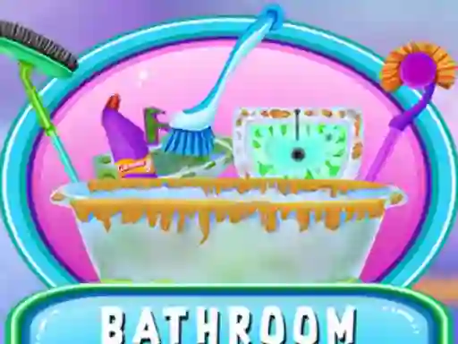 Mäng Bathroom Clean Up Internetis