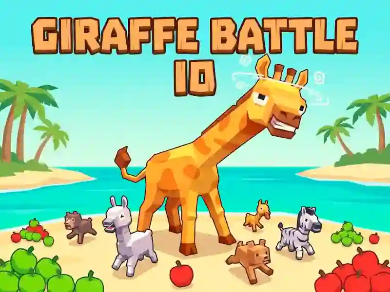 Mäng Giraffe Battle Io Internetis