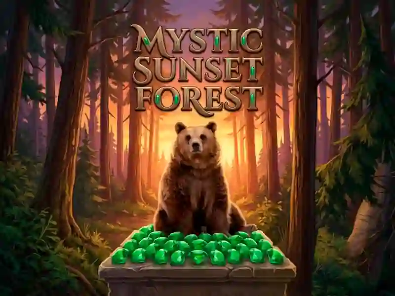 Mäng Mystic sunset forest Internetis