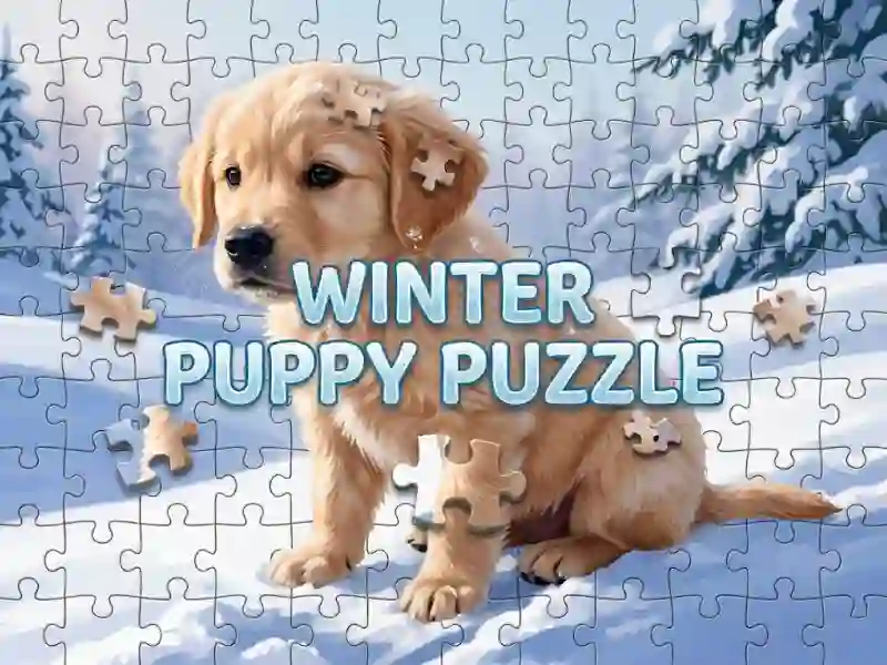 Mäng Winter Pets Puzzle Internetis
