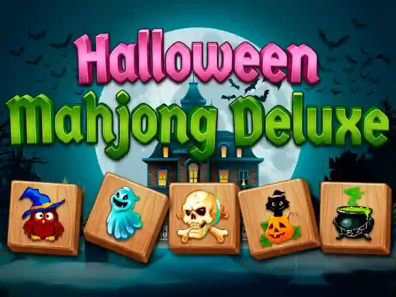 Mäng Halloween Mahjong Deluxe Internetis