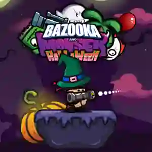 Mäng Bazooka and Monster Halloween Internetis