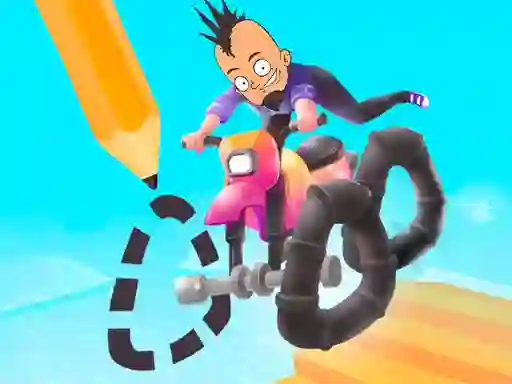 Mäng Scribble racing Internetis