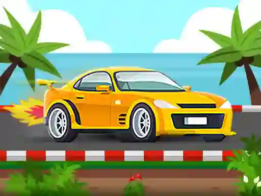 Mäng 2D Car Racing Internetis