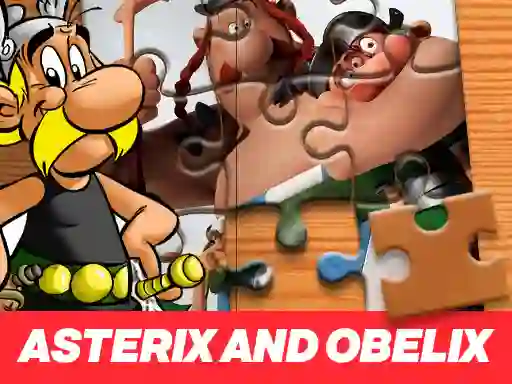 Mäng Asterix and Obelix Jigsaw Puzzle Internetis