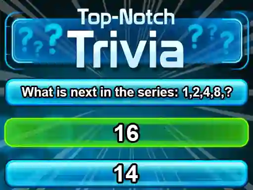 Mäng Top Notch Trivia Internetis