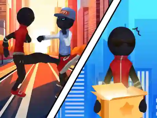 Mäng Stick Rope Hero Internetis