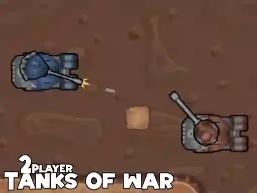 Mäng 2Player Tanks of War Internetis