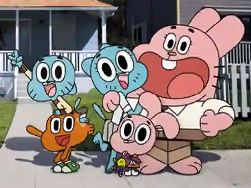 Mäng Gumball: Hidden Stars Internetis
