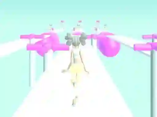 Mäng Girly Race Runner Internetis