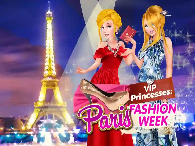 Mäng VIP Princesses: Paris Fashion Week Internetis