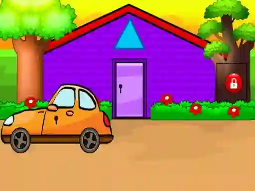 Mäng Orange Car Escape Internetis