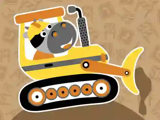Mäng Construction Trucks Hidden Internetis