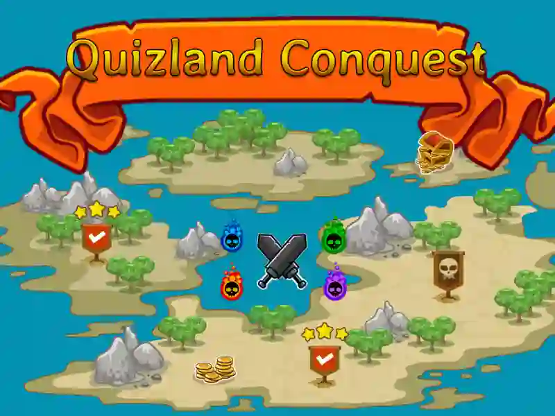 Mäng Quizland Conquest Internetis