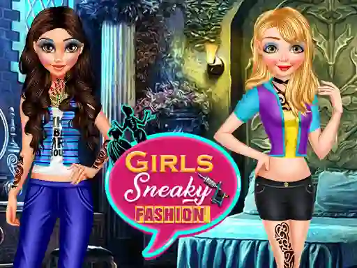 Mäng Girls Sneaky Fashion Internetis