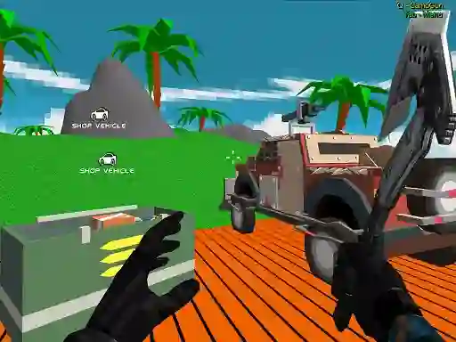 Mäng Vehicle Wars Multiplayer 2020 Internetis