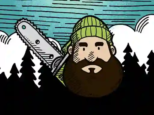 Mäng Lumberjack Coloring Internetis
