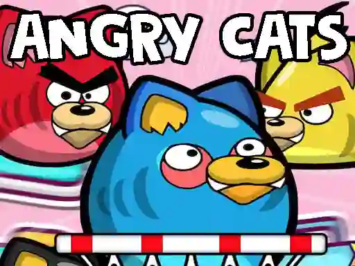 Mäng Angry Cats Internetis