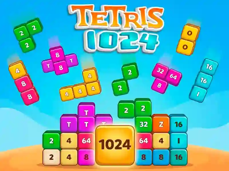 Mäng Tetris 1024 Internetis