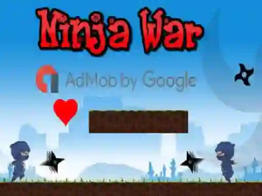 Mäng Ninja War Internetis