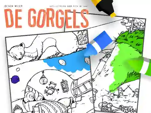 Mäng Coloring Gorgels Internetis