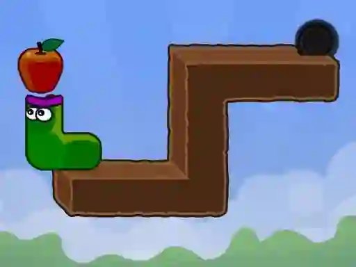 Mäng Apple Worm Internetis